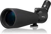 Bresser Corvette 4321001 Spotting Scope 20-60 x 80 Waterproof with 340° Rotating Body, Robust Rubber Armour and Full Multi-Coated Optics, Black, 20-60 x 80 mm