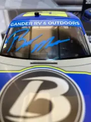 SIGNED NASCAR 2020 BRETT MOFFITT #23 PLAN B SALES FALL 1/24 TRUCK AUTOGRAPHED