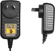 Retro Sales Australia Power Adapter 9V DC 1500mA for Mega Drive II, 32X, Multi Mega, Turbo Duo RX, Nomad, Game Gear 2110, PC Engine DUO-R, DUO-RX, Wondermega, X'Eye