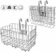 TDR Foldable Bicycle Quick Release Front Bike Basket for Extra Storage Baskets