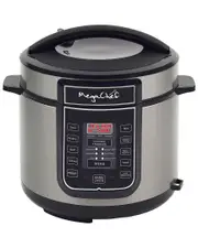 MegaChef 6qt Digital Pressure Cooker with 14 Pre-Set Multi Function Features