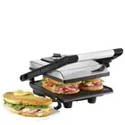 BELLA Panini Press, Sandwich Maker and Electric Indoor Grill with Double Nons...