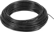 uxcell 1.5mm Bonsai Training Wire, 1 Roll Floral Wire Stems Anodized Aluminum Tree Wire 95 Feet Total for Gardening Branch Fixing, Black