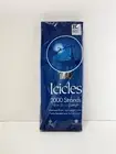 VTG Kmart Tinsel Icicles Christmas Tree Decoration 2000 Strand 18" USA Silver