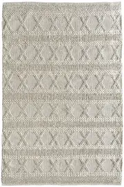 Artist 3 Cream Tribal Bohemian Wool Rug