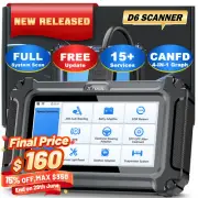 2025 XTOOL D6 Auto Full System Diagnostic Tool Code Reader FCA CANFD 15+Reset