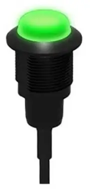 Banner GREEN, RED INDICATOR S18LGRXPQ 16mm 10-30V DC 25mA Quick Disconnect