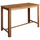 High Quality Dinner Bar Table Stable Desk Solid Wood Dining Kitchen Furniture