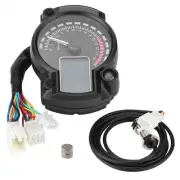 Waterproof LCD Display Motorcycle Digital Speedometer Odometer Tachometer E