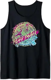 [Marvel] Black Panther Colorful Gradient Bust Portrait Tank Top