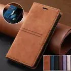 For Samsung S25 S24 S23 S22 S21 S20 FE Ultra Plus Case Leather Wallet Flip Cover