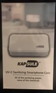 KapSule UV-C Light Sanitizing Smartphone Case