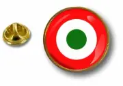 Pins Pin Badge Pin's Metal Button Flag Roundel Air Force Military Italy
