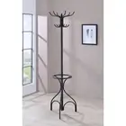 Black 12-Hook Coat Rack | Heavy Duty & Stylish