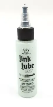 Peaty's LinkLube Bicycle Chain Lube Lubricant 2oz/60ml Bottle for Dry Conditions
