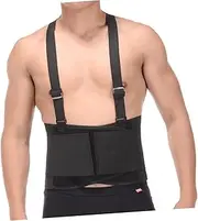 Gym Belt Men Fitness Belt Back Support Belt Adjustable Waist Support Lumbar Brace Strap Protective Back Strap