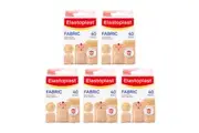 200pc Elastoplast Fabric Plasters Water-Repellent Bruise Wound Bandage Mixed