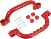 ASAKKURA 1set Non-Slip Playground Handle Kit for Boy Girl Plastic Safety Handle for Outdoor Swing and Climbing Frames Recreation Facility Accessory
