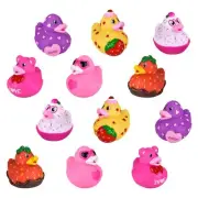 Valentine's Day Rubber Ducks – 3.5” Mini Duckies for Baby Showers, B