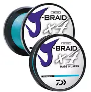 NEW DAIWA J-BRAID X4 BRAIDED LINE ISLAND BLUE 150 Yards select sizes