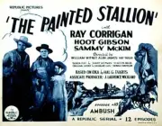 The Painted Stallion lobby card Ray "Crash" Corrigan Hoot Gibson 1937 OLD PHOTO