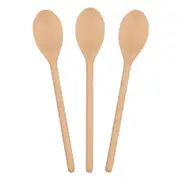Argon Tableware Wooden Cooking Spoons - 30cm - Pack of 3