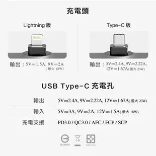 【PhotoFast】 PD快充版 Lighting Power 5000mAh 口袋行動電源(Lightning接頭/Type-C接頭任選)