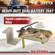 Projecta HD Dual Battery Tray for Toyota Hilux 1KD-FTV 3.0L 4.0L 2005-2014
