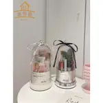 【雅詩麗家具】家用旋轉化妝刷收納桶梳妝臺桌面防塵筆筒口紅架