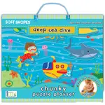 SOFT SHAPES CHUNKY PUZZLE: DEEP SEA DIVE一起潛入深海吧!(盒裝)/FHIONA GALLOWAY【禮筑外文書店】