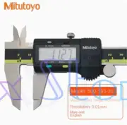 500-193-30/0-300/0-12" Metric Fractional Digital calipers electronic vernier
