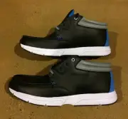 DVS HUNT HL Size 11 Black Leather BMX DC Skate Deck Boat Shoes SB $78 Box Price