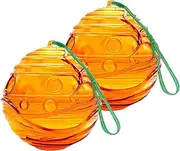 Wasp Catcher,2 Pack Outdoor Hornet Traps | Reusable Fruit Fly Bait, Natural Bait Trapping Gadget, Hive-Shaped Design for Garden Yard