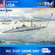 Mikro Mir 35-026 CSS David American civil war-era torpedo boat 1/35