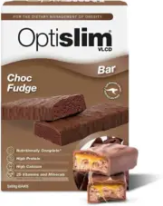Optislim VLCD Meal Replacement Bar, High Pure Protein Bar, Low Carb Healthy Diet