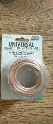 Metra - 12 Feet Speaker Wire 12 Gauge