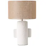 [James Lane] Pandora Table Lamp White Natural