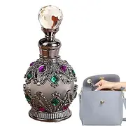 Empty Perfume Spray Bottles, Refillable Perfume Bottle, Fine Mist Bottle with Jewels Inserted, Atomiser Bottle, Luxury Decorative Storage Container for Adults Women