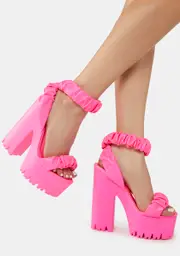 [Lemon Drop by Privileged] Ingra Platform Heels