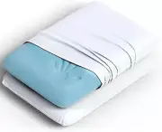 Imaginarium Memory Foam Fun Pillow with Cool-to-The-Touch Cover 2-Pack (White)