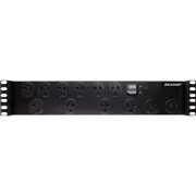 JACKSON RAC1200 19" Rack Mount 12Way Power Board + 2Ru 19 Rack Mounted 19" RACK MOUNT