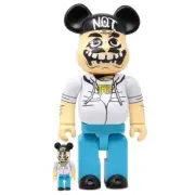 Anthrax "Notman" 100% & 400% Bearbrick Set by Medicom Toy