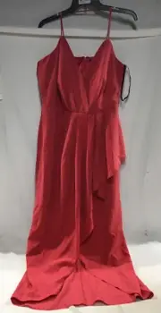 city chic dress 16 MAX! TANGO RUFFLE Raspberry