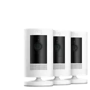 Ring Stick Up Camera Indoor/Outdoor with Battery 3 Pack (White)