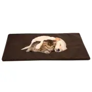 Self Warming Cat Mat - 36x24in Thermal Dog Crate Pad with Removable Washable ...