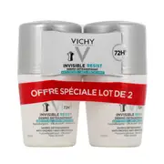 Vichy Invisible Resist Breathable Anti Irritation Deodorant 72h 2x50ml