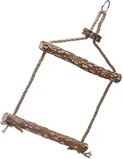 Toddmomy Bird Swing for Parrots Hanging Chewing Perch for Bird Cage for Birds and Playtime Fun