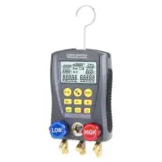 Pressure Gauge Refrigeration Digital Vacuum ManifoldTesterHVACTemperatureDigital