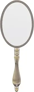Healeved Vintage Handheld Mirror Compact Cosmetic Mirror Portable Hand Mirror Handheld Makeup Mirror Hand Makeup Mirror Vanity Mirror for Women