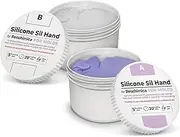 Silicone Rubber in Paste for molds 1:1 SIL Hand, Non-Toxic and Rapid, Shape-Stealing, Easy to use, Ideal for molds of Small Objects and Anatomical Parts (1 kg)